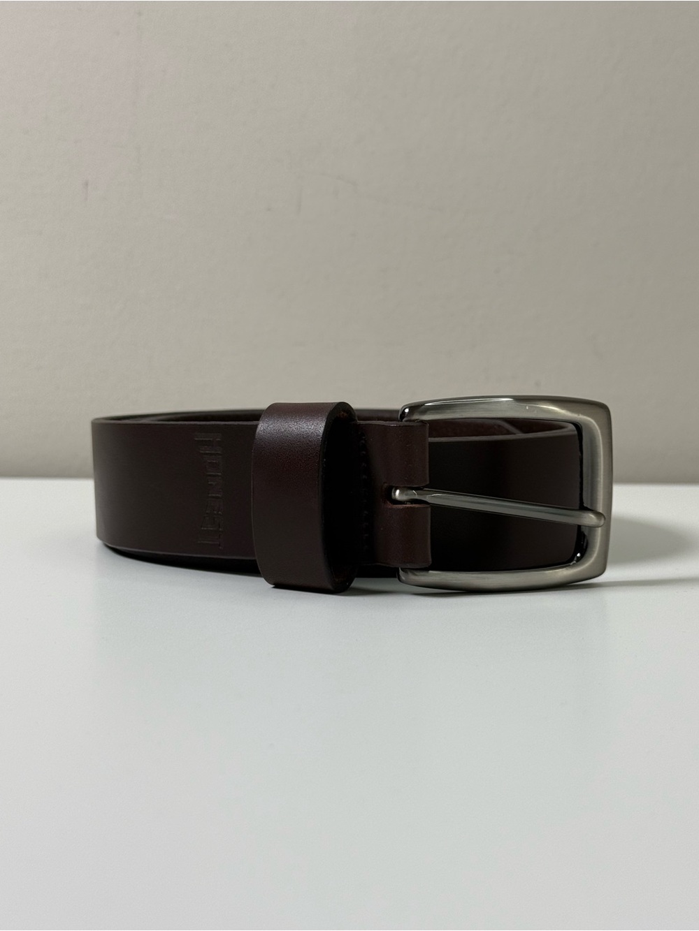 Honest | Leather Belt | Brown | Size 40 | USA Made